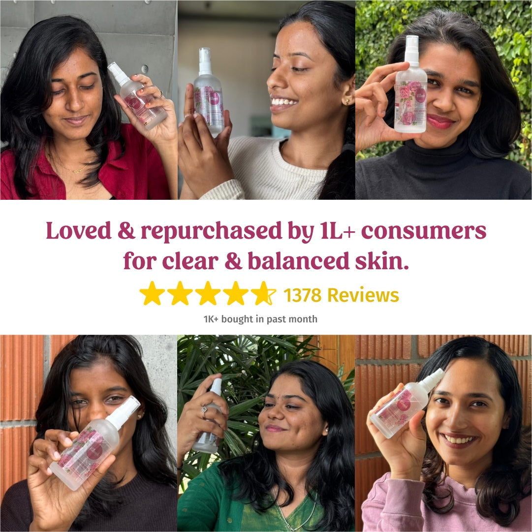 Rosewater Facial Toner (Hydration)