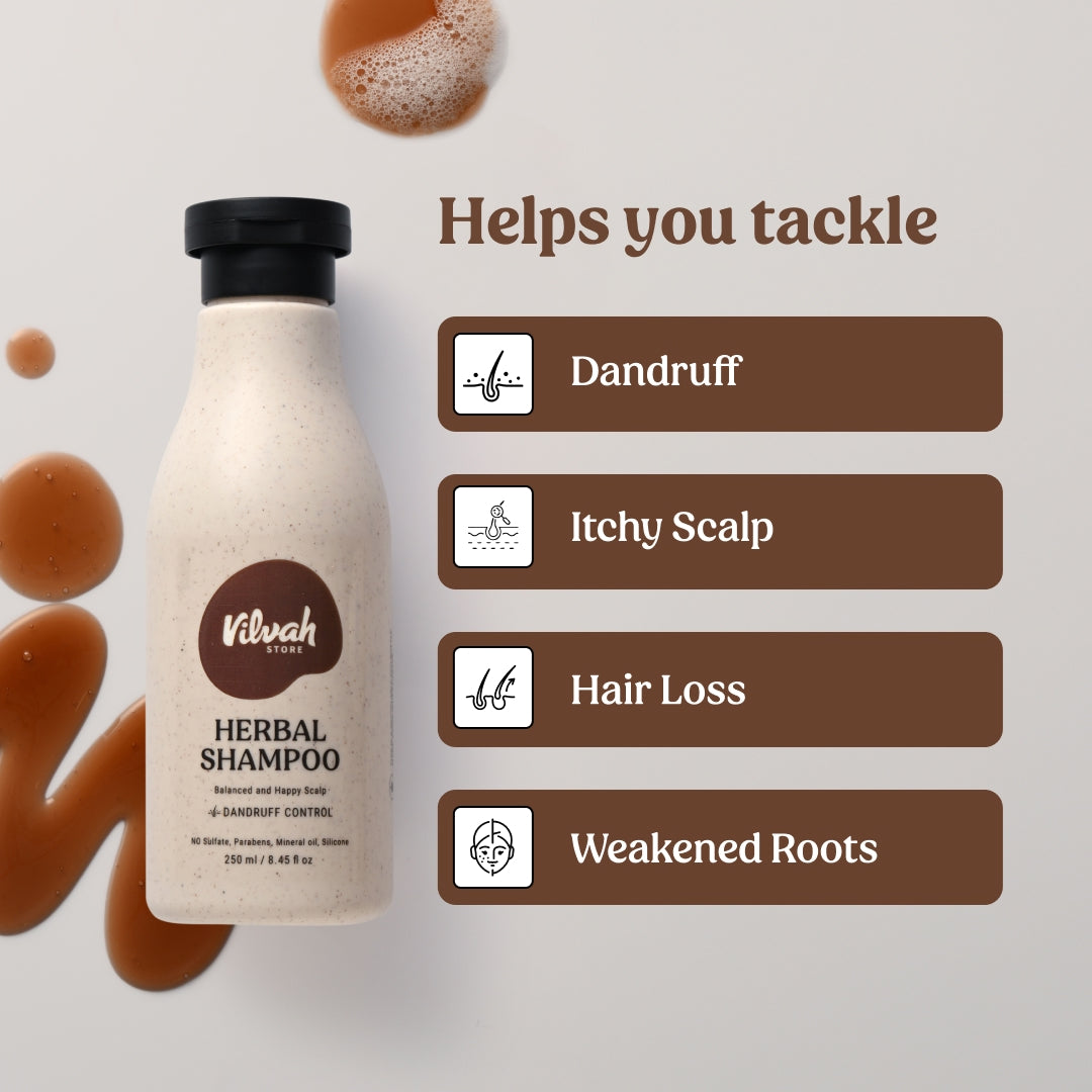 Herbal Shampoo 250ml (Dandruff Control)