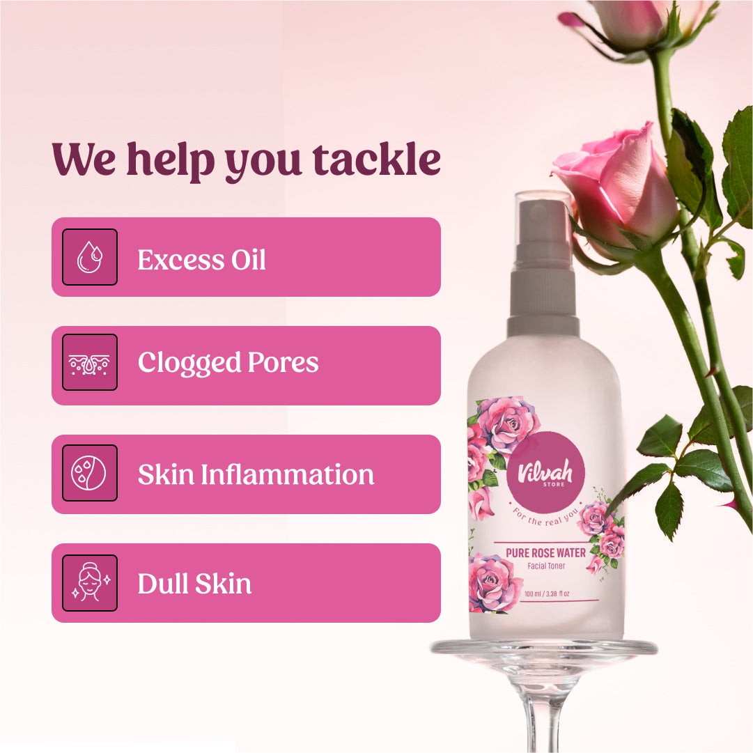 Rosewater Facial Toner (Hydration)