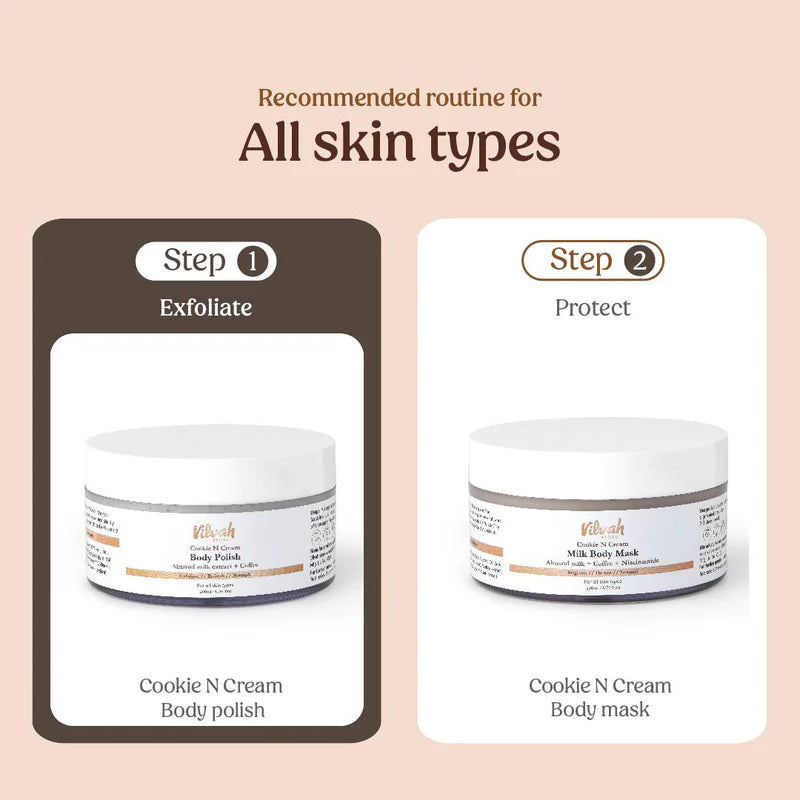 Cookie n Cream Body Polish (Strawberry Skin)