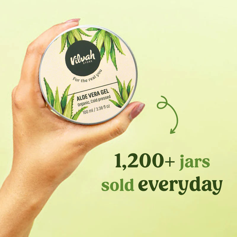 Aloe Vera Gel (Multi-Purpose Skin & Hair Care)