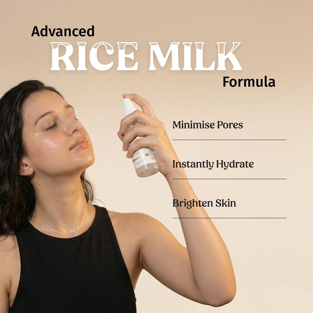 Milk Face Toner (Earth marine water - Pore minimise)