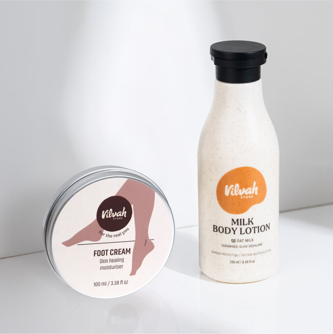 Foot Cream and Body Lotion Kit