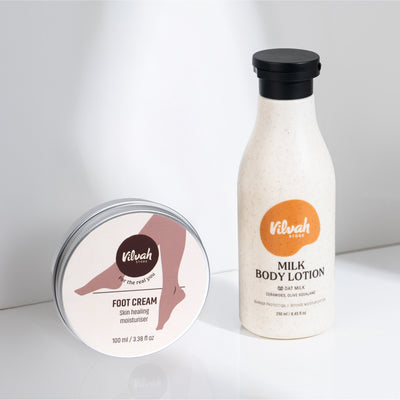 Foot Cream and Body Lotion Kit