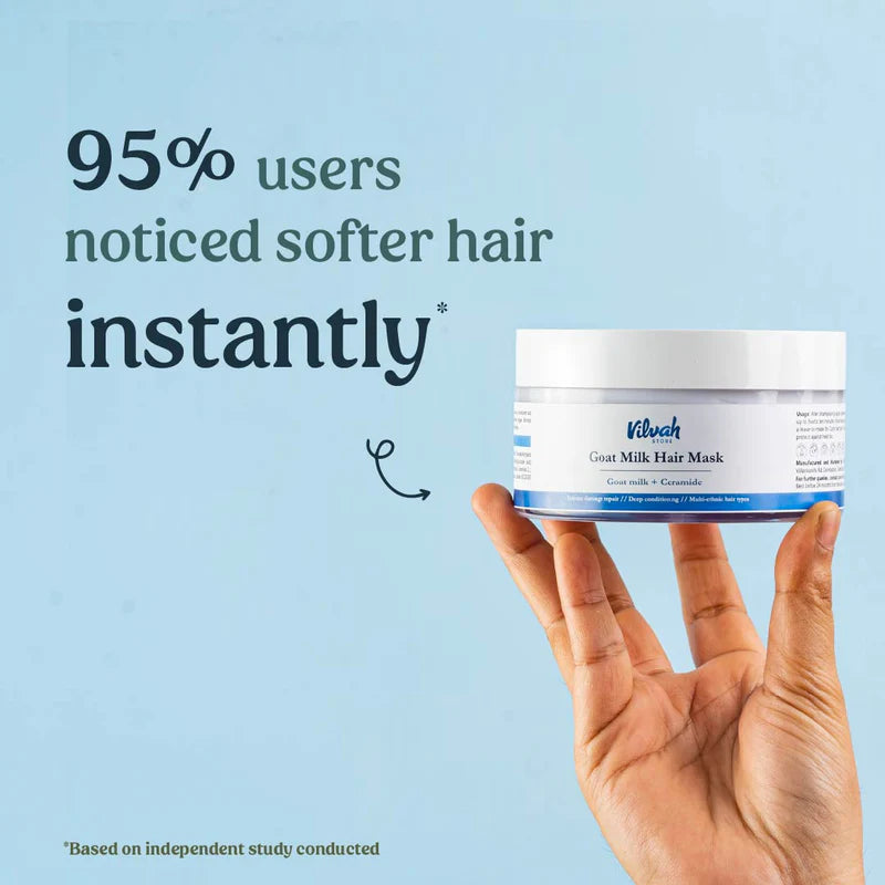 Goat Milk Hair Mask (Frizz, Flyaway - Control )