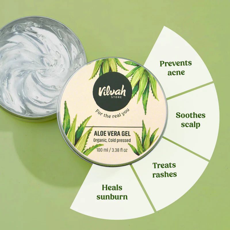 Aloe Vera Gel (Multi-Purpose Skin & Hair Care)