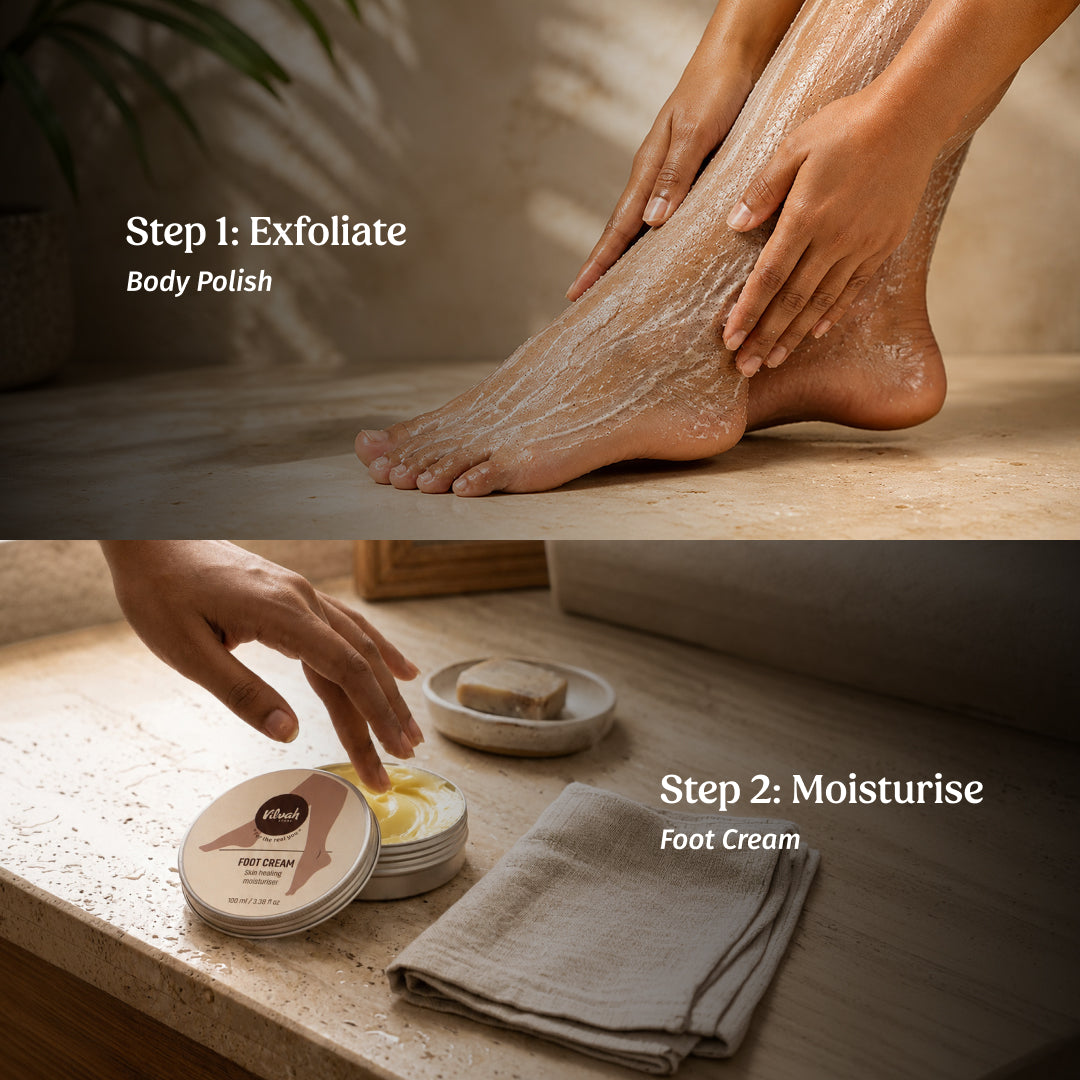 Foot Cream Pack of 2 (Treats Cracked Heels)