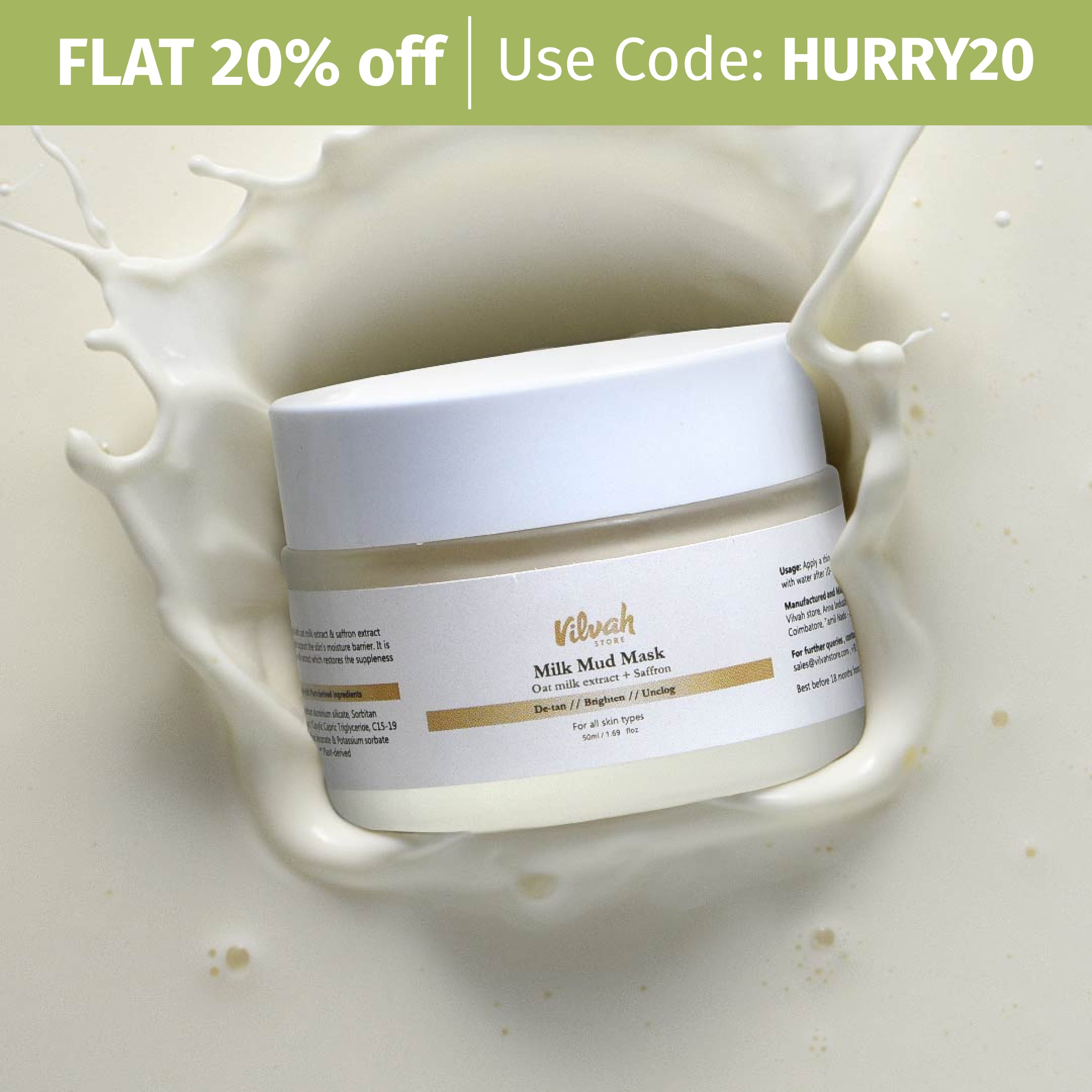 Milk Mud Mask (Immediate Brightness)