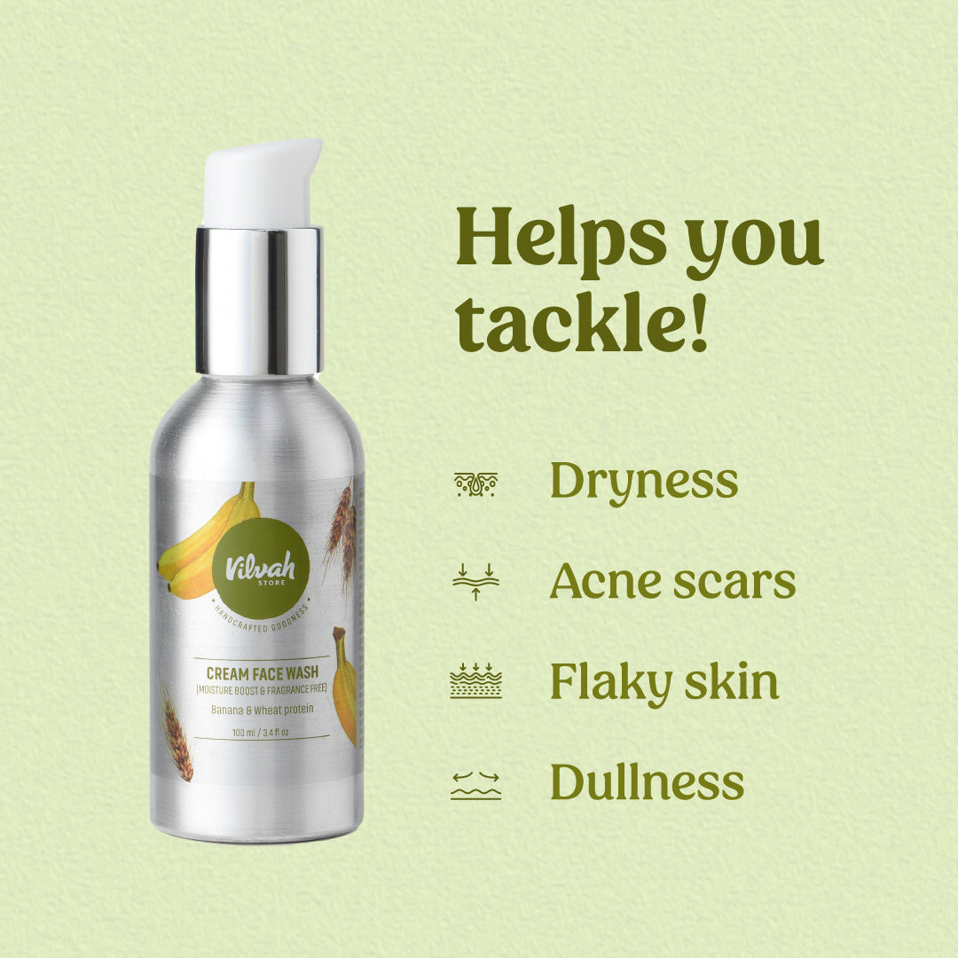 Cream Face Wash(Fragrance Free)