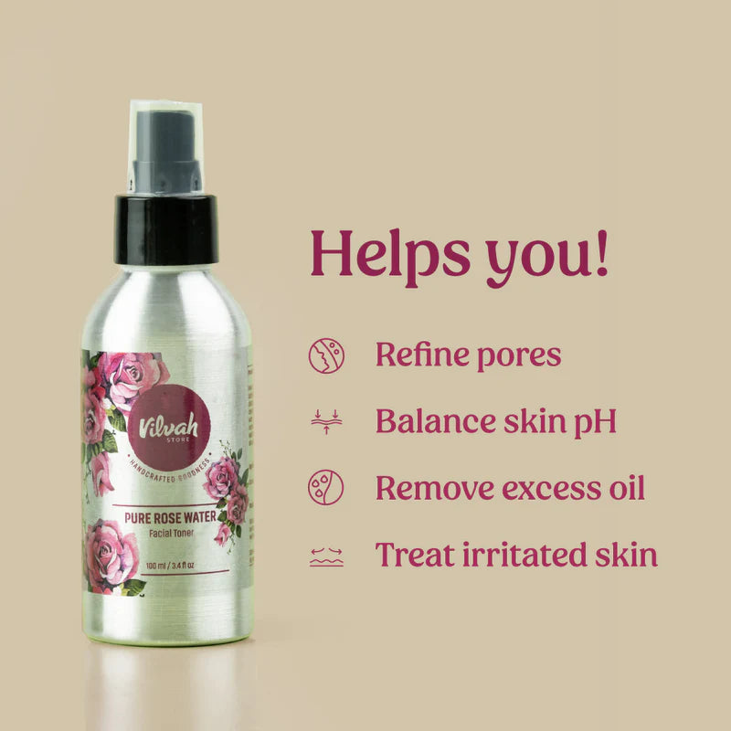 Rosewater Facial Toner (Hydration)
